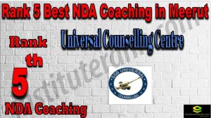 Rank 5. NDA Coaching in Meerut