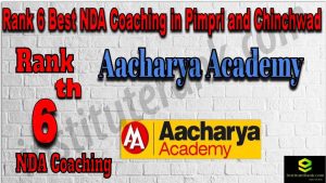 Rank 6. NDA In Pimpri and Chinchwad