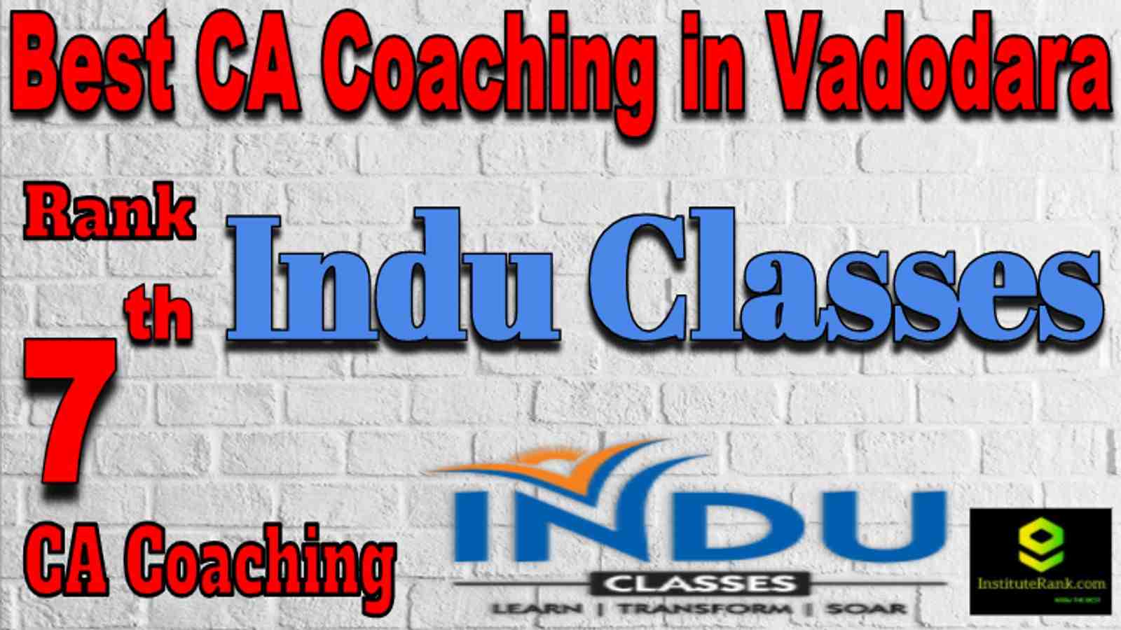 Rank 7 Best CA Coaching in Vadodara