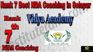Rank 7. NDA Coaching Institute in Solapur