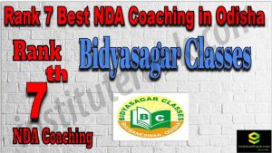 Rank 7. NDA Coaching in Odisha