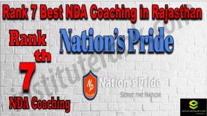 Rank 7. NDA Coaching in Rajasthan