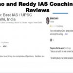 vajirao and Reddy ias coaching Delhi reviews