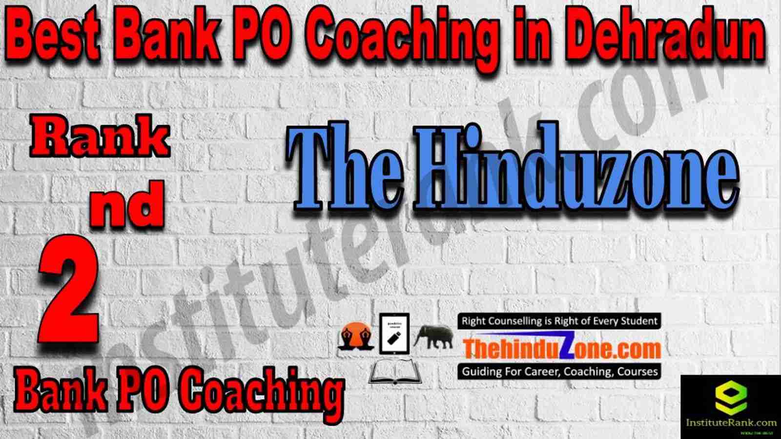 2nd Best Bank PO Coaching in Dehradun