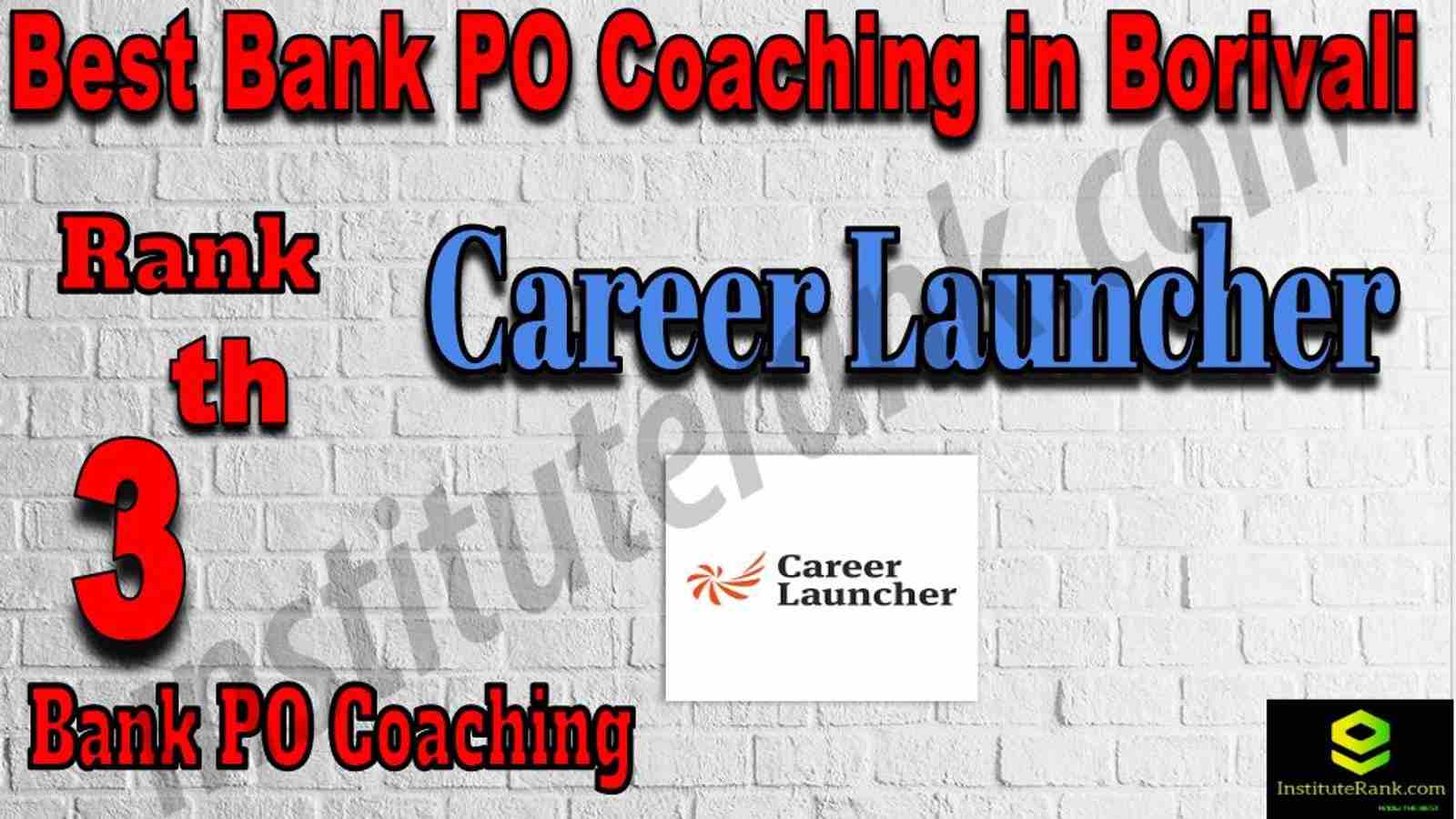 3rd Best Bank PO Coaching in Borivali