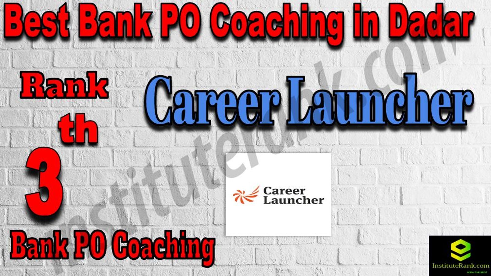 3rd Best Bank PO Coaching in Dadar