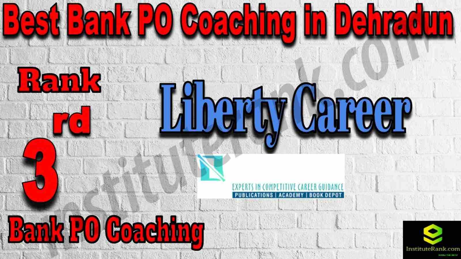 3rd Best Bank PO Coaching in Dehradun