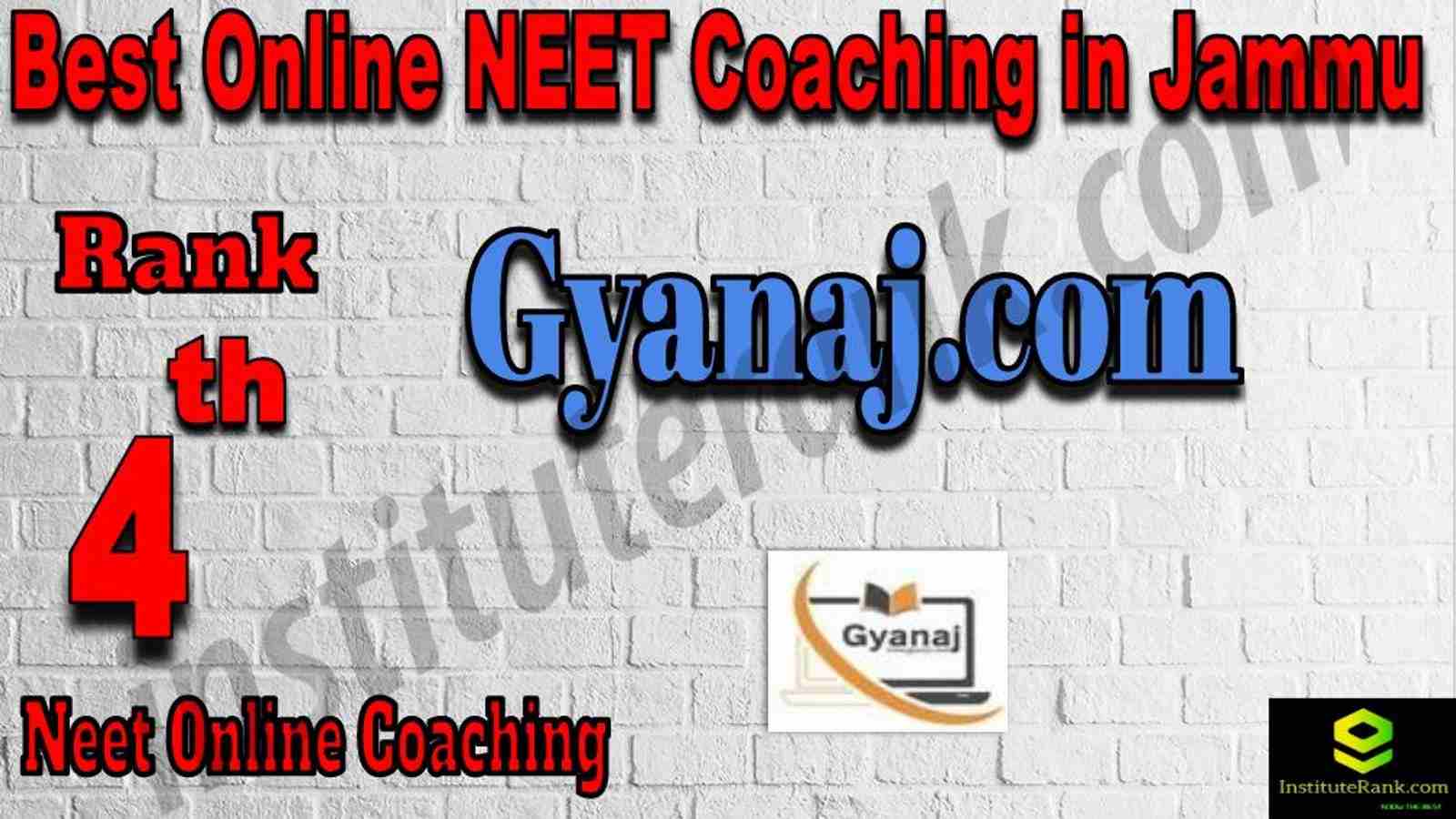 4th Best Online Neet Coaching in Jammu
