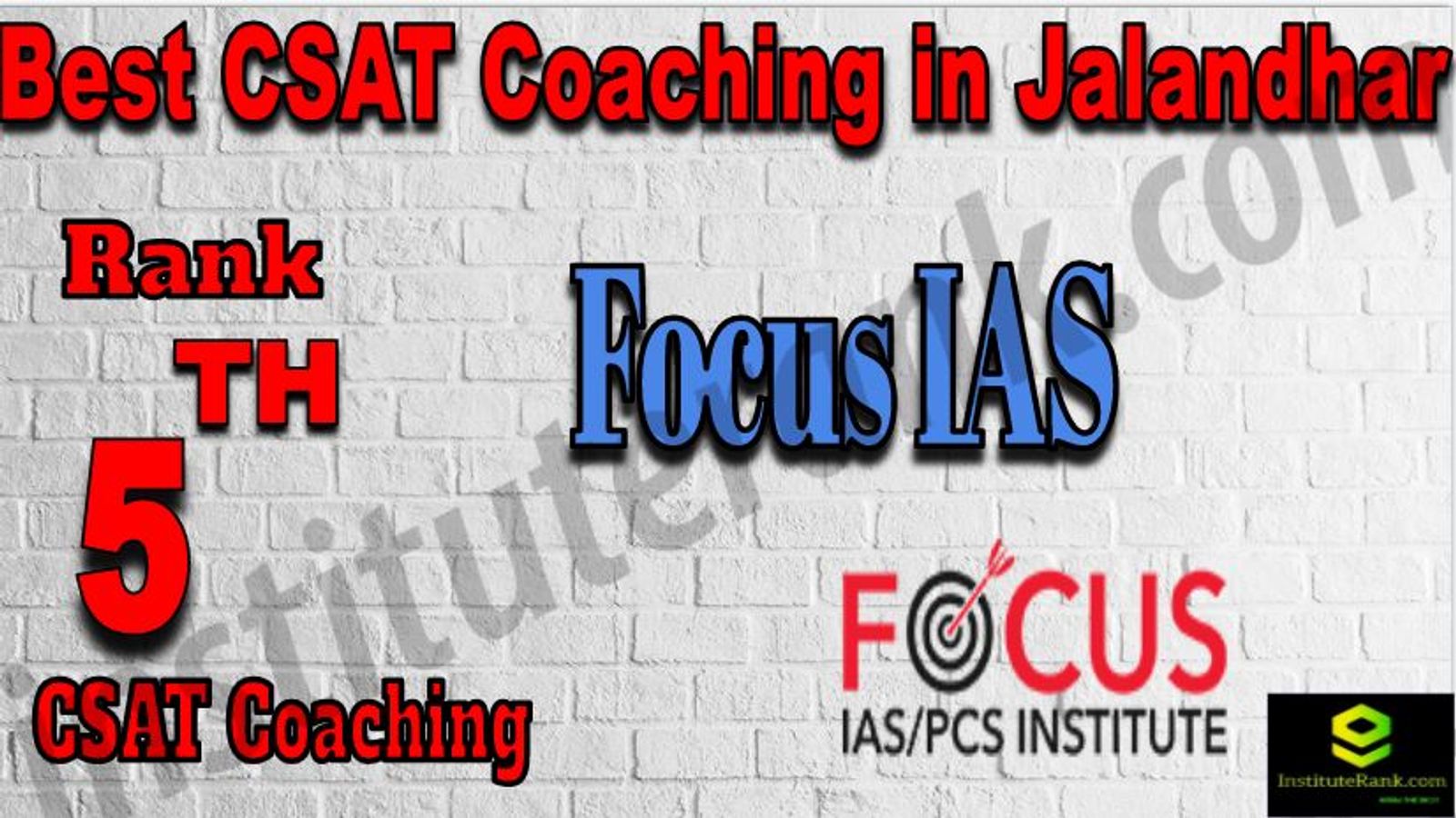 5TH CSAT COACHING IN JALANDHAR