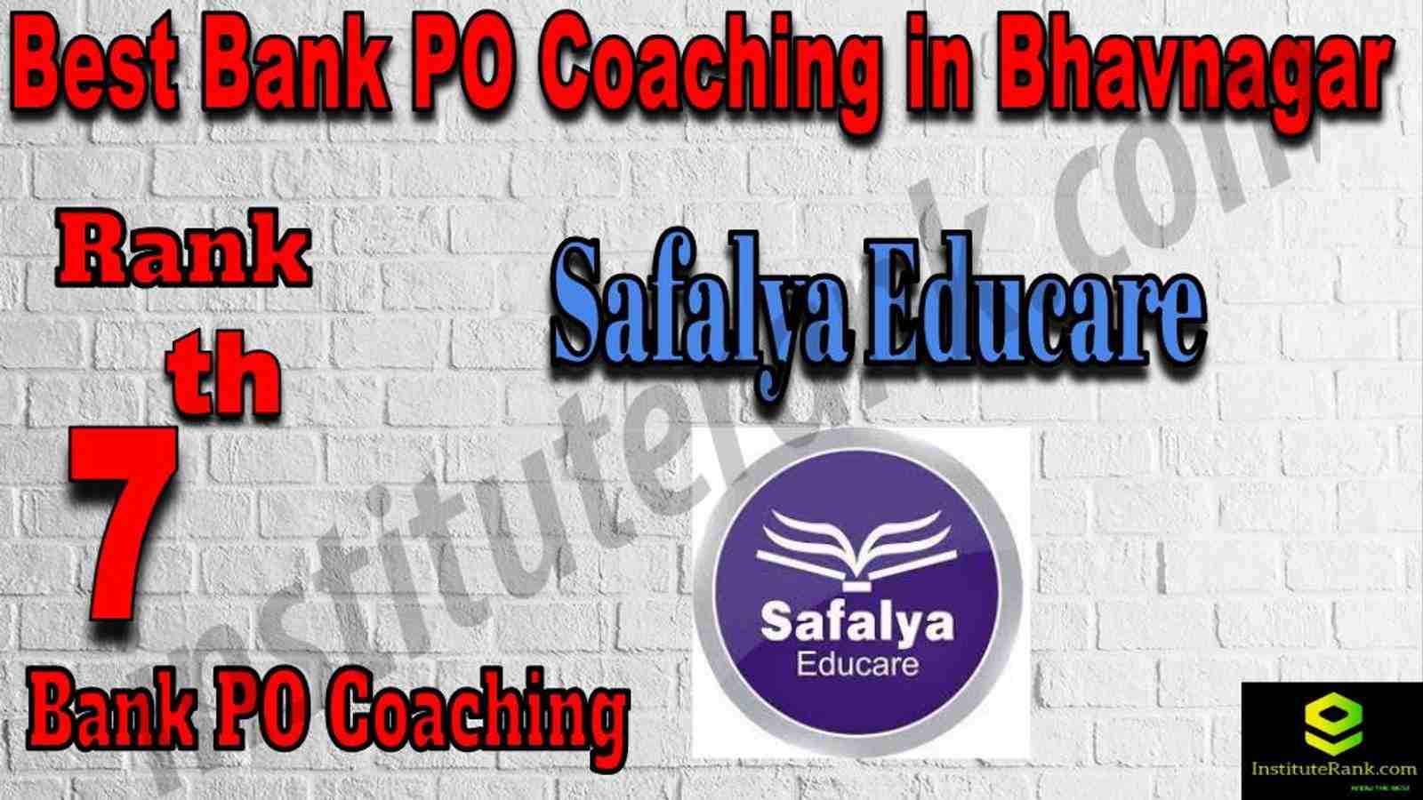 7th Best Bank PO Coaching in Bhavnagar