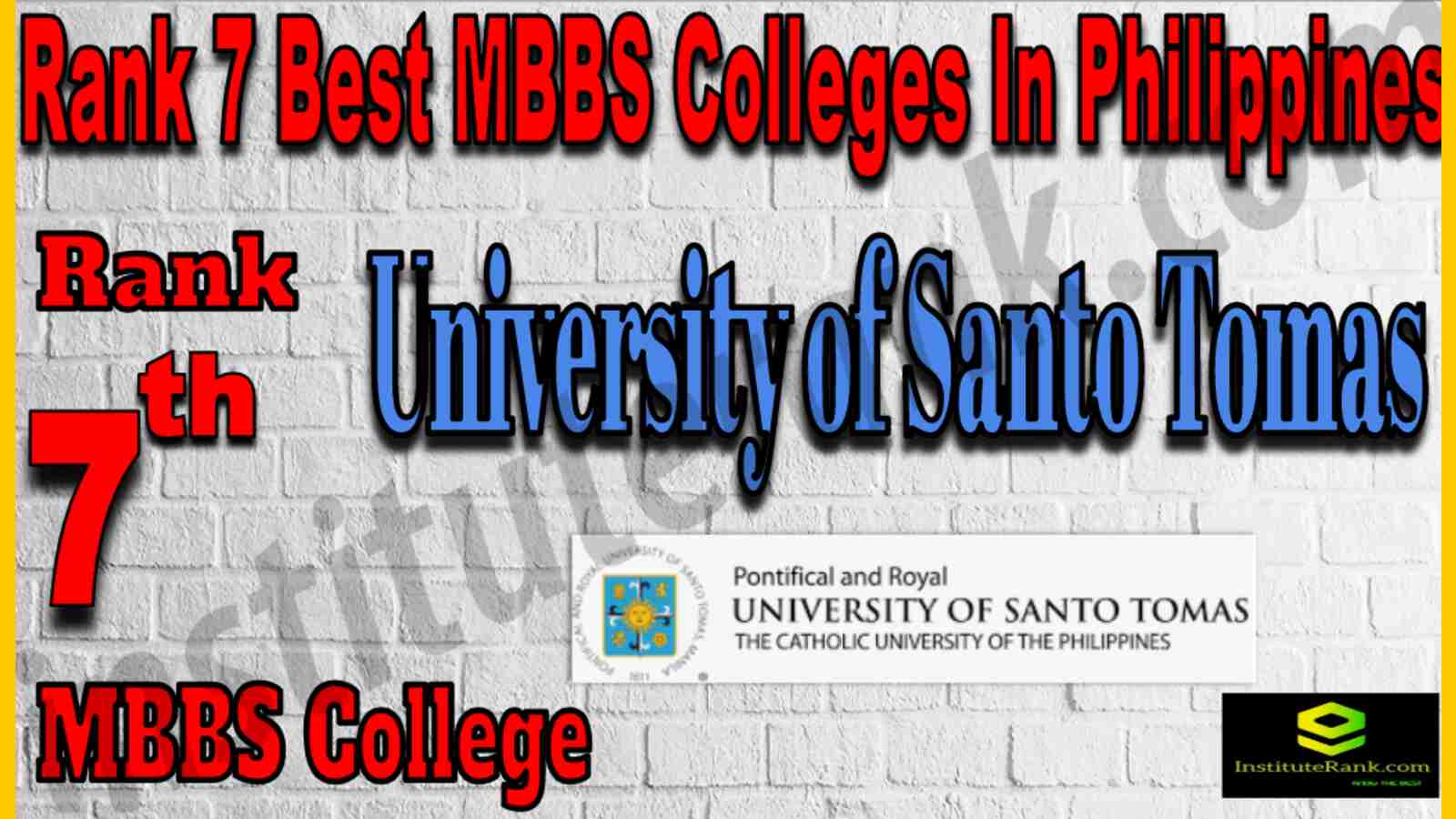 Rank 7 Best MBBS Colleges In Philippines