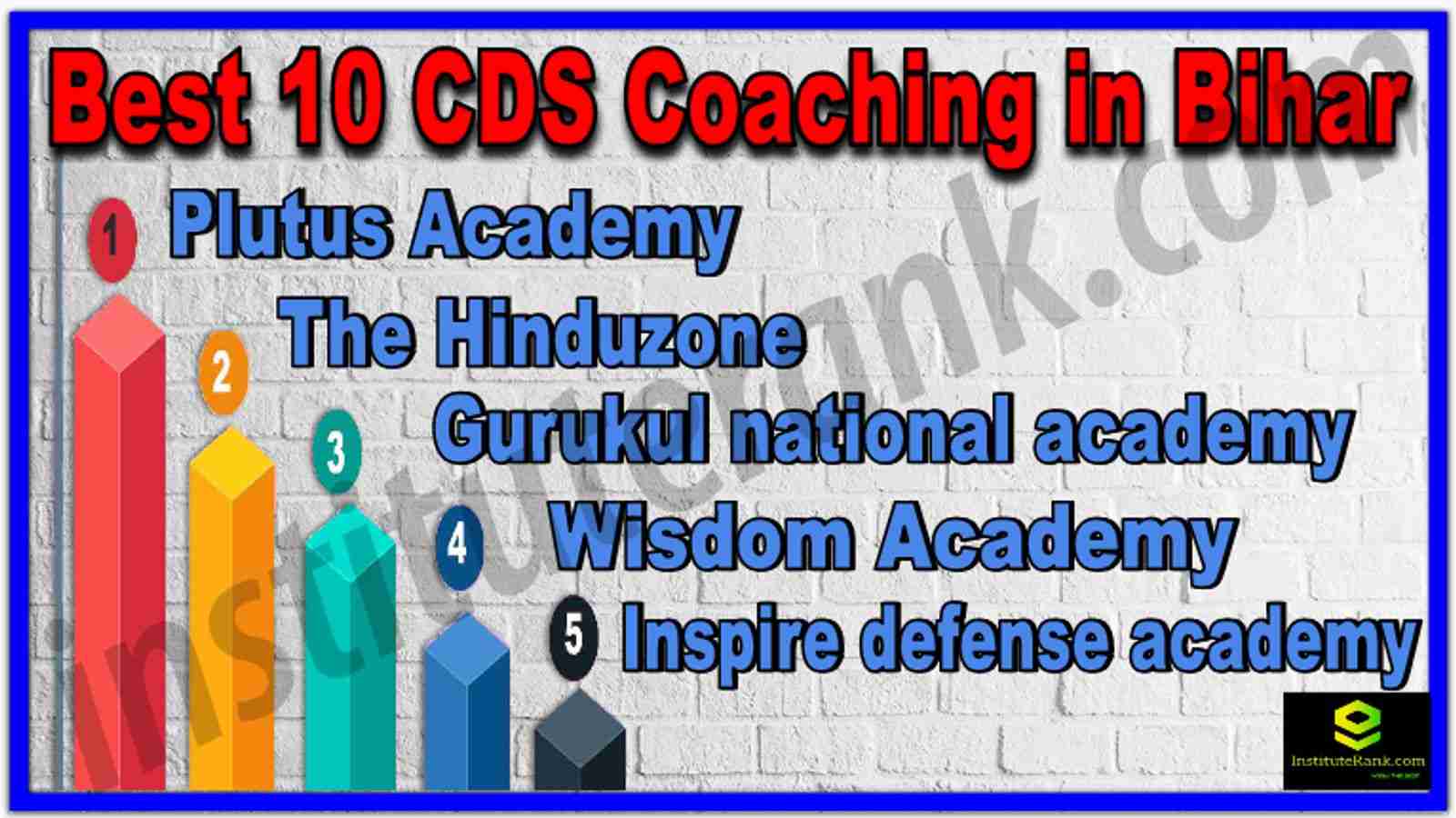 Best 10 CDS Coaching in Bihar