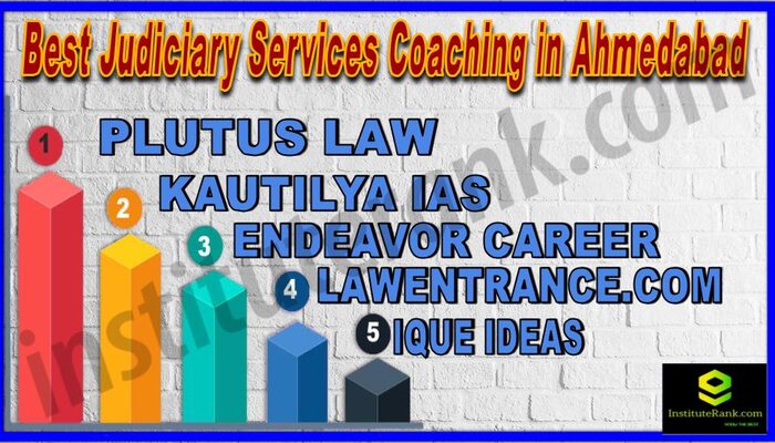 Best 10 Judiciary Services Coaching in Ahmedabad