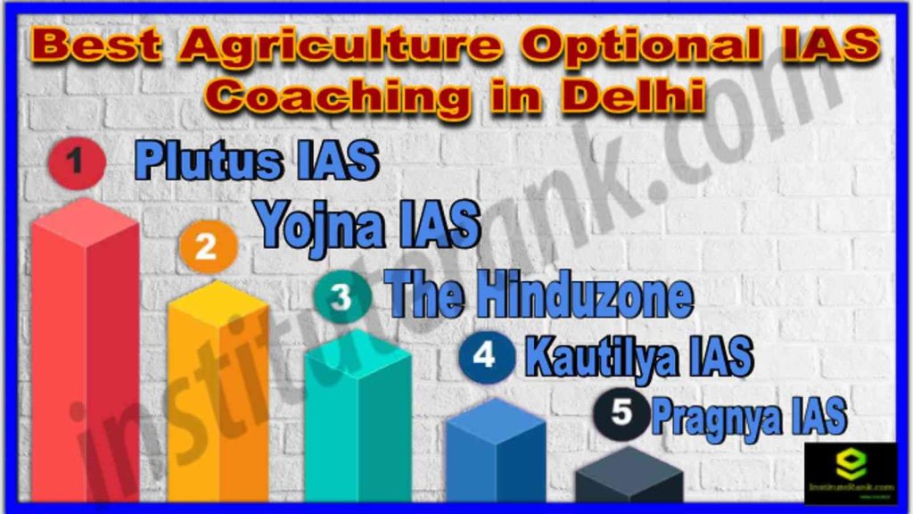 Best Agriculture Optional IAS Coaching in Delhi
