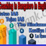Best IAS Coaching in Bangalore in English Medium