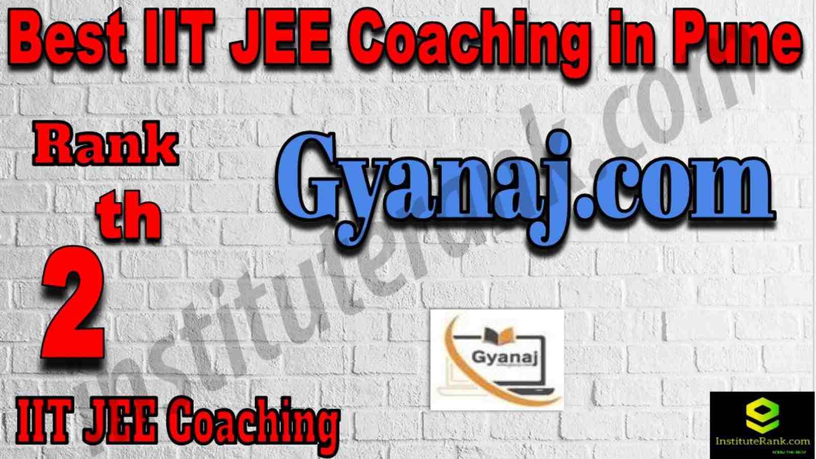 2nd Best IIT JEE Coaching in Pune