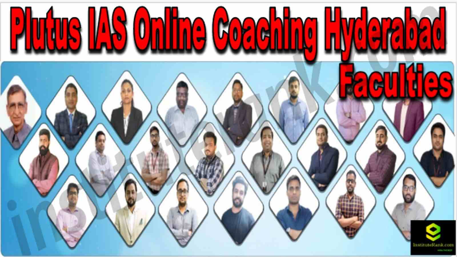 Plutus IAS Online Coaching Hyderabad Reviews Faculties