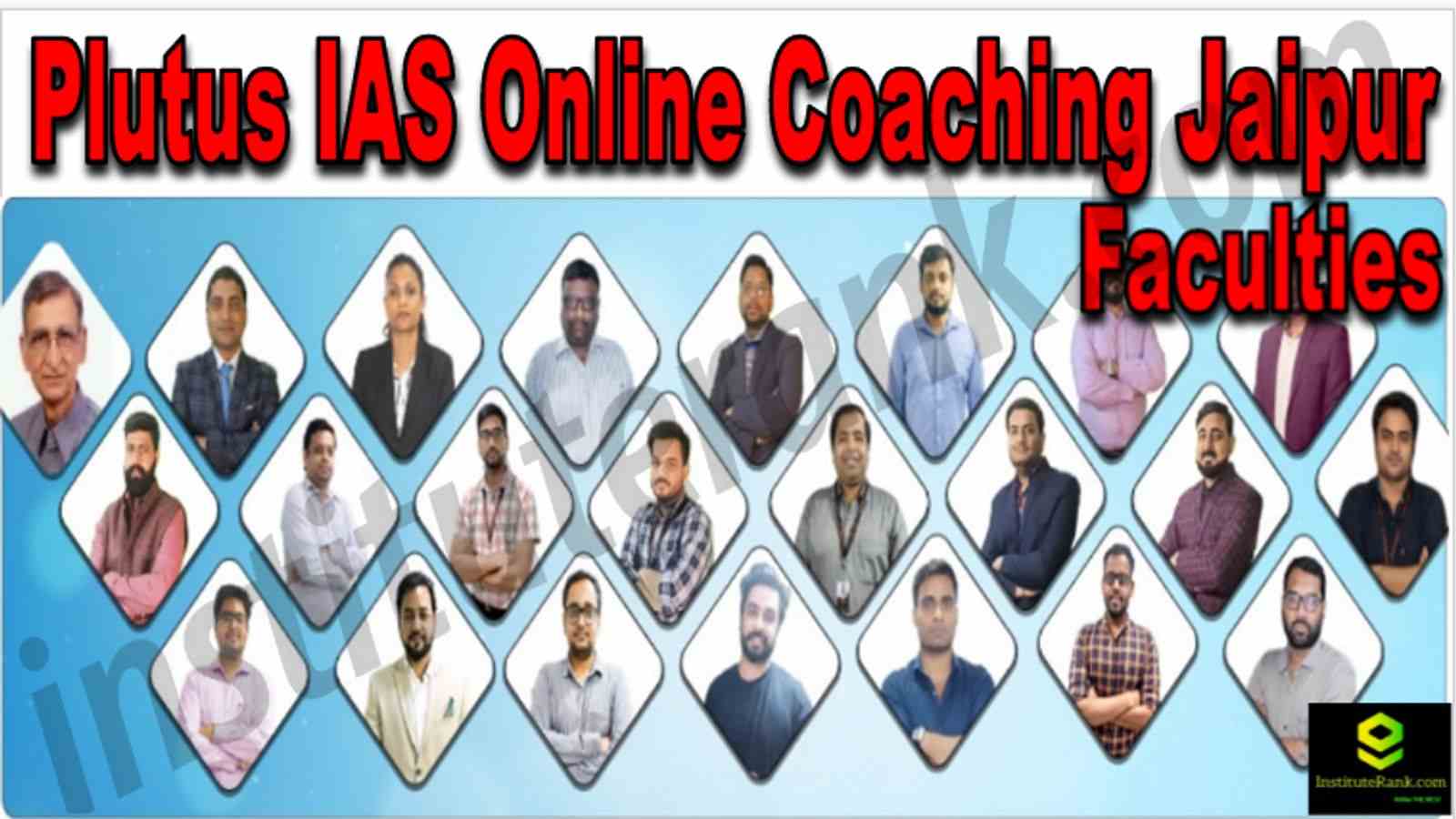 Plutus IAS Online Coaching Jaipur Reviews Faculties