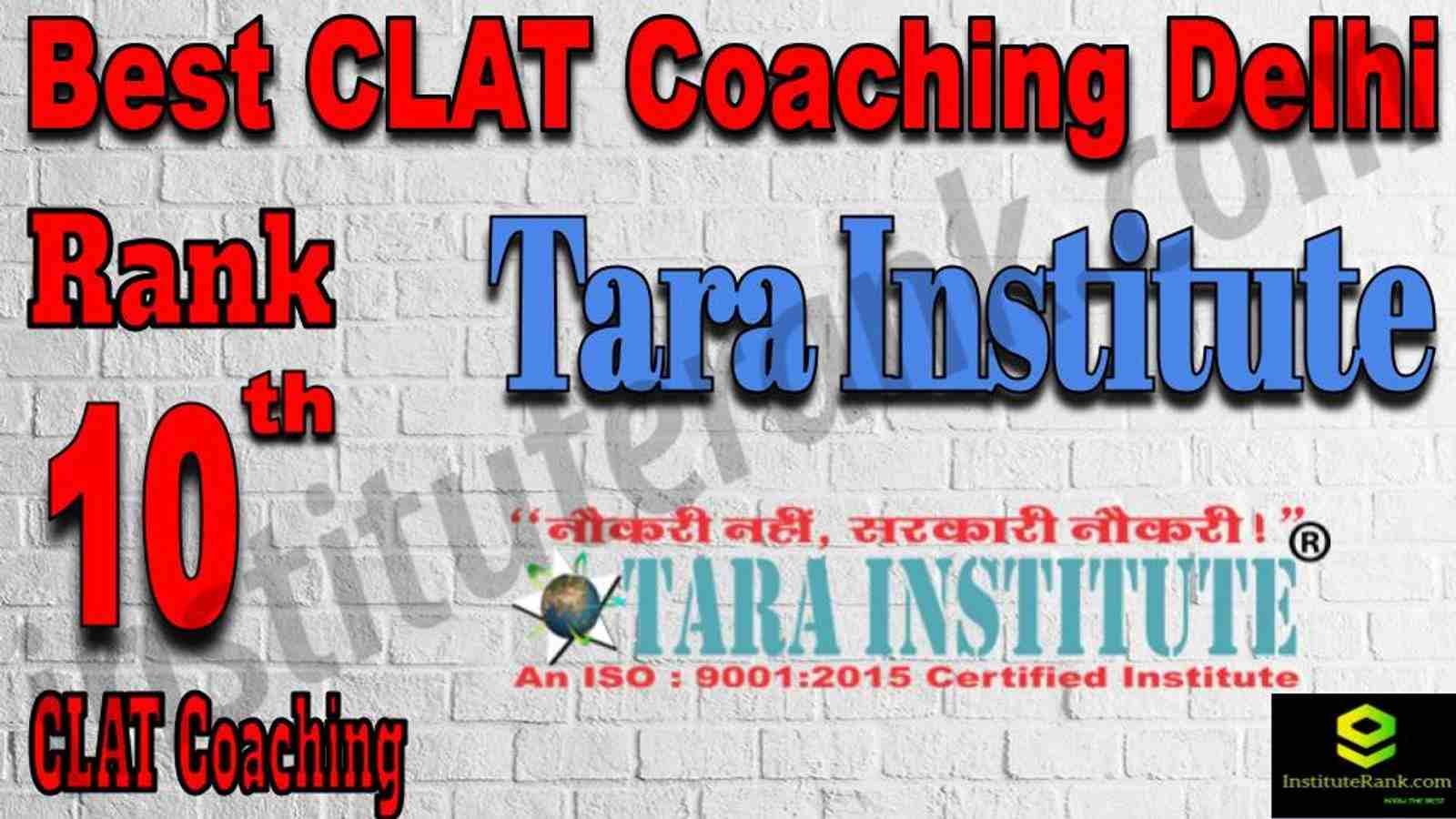 Rank 10 Best CLAT Coaching in Delhi