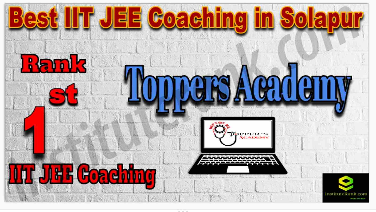 Rank 1st Best IIT JEE Coaching in Solapur