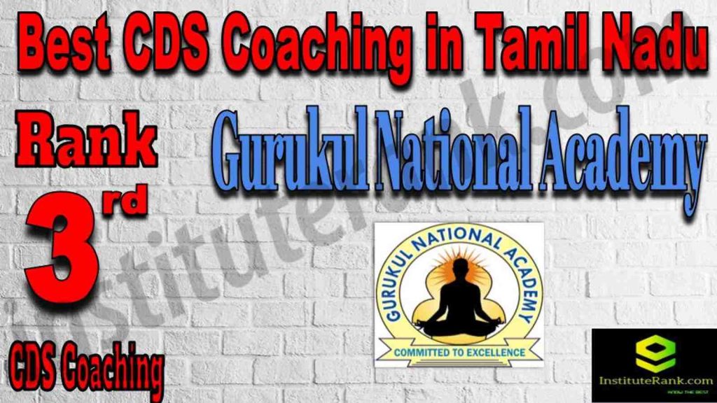Rank 3 Best CDS Coaching In Tamil Nadu