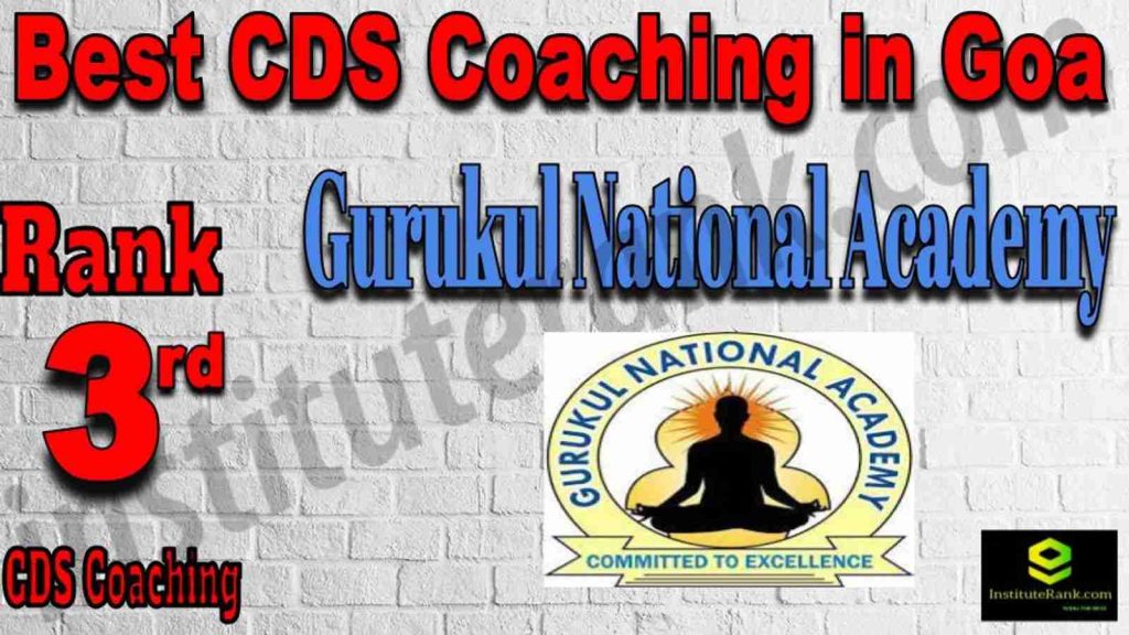 Rank 3 Best CDS Coaching in Goa