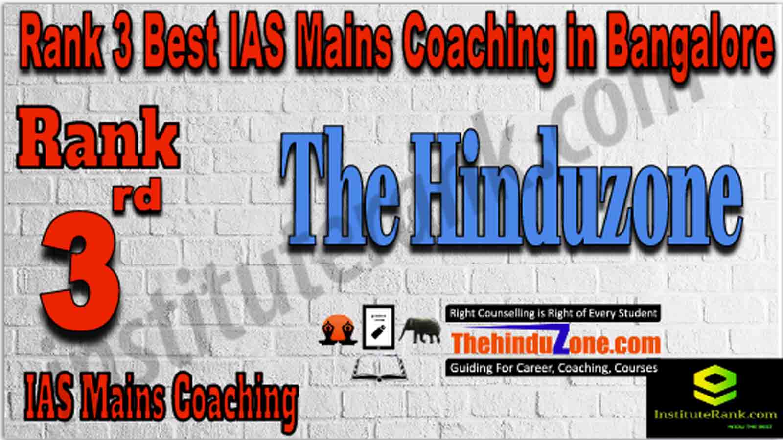 Rank 3 Best IAS Mains Coaching in Bangalore