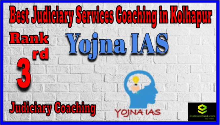 Rank 3. Yojna IAS Best Judiciary Services Coaching in Kolhapur Rank 3. Yojna IAS Best Judiciary Services Coaching in Kolhapur