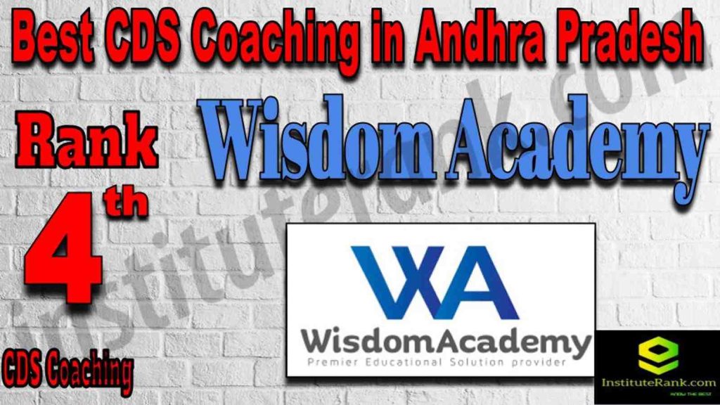 Rank 4 Best CDS Coaching in Andhra Pradesh