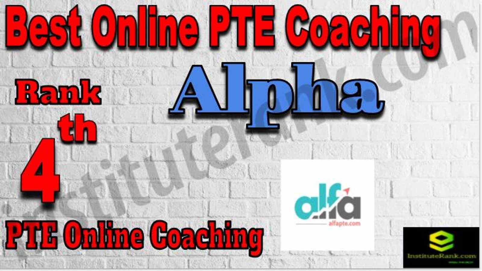 Rank 4 Best Online PTE Coaching