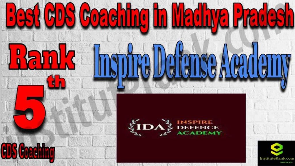 Rank 5 Best CDS Coaching in Madhya Pradesh