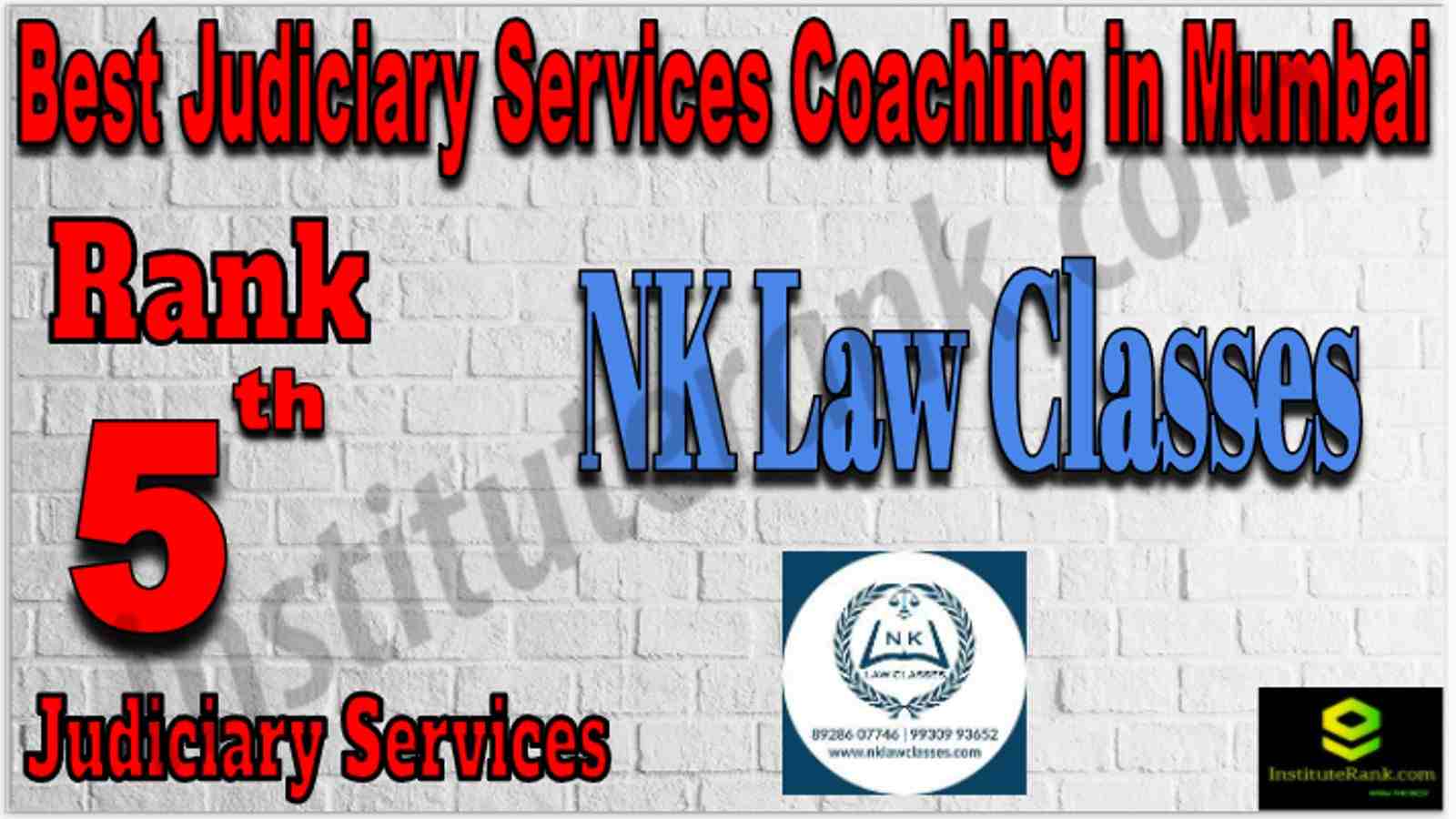 Rank 4 Best Judiciary Services Coaching in Mumbai