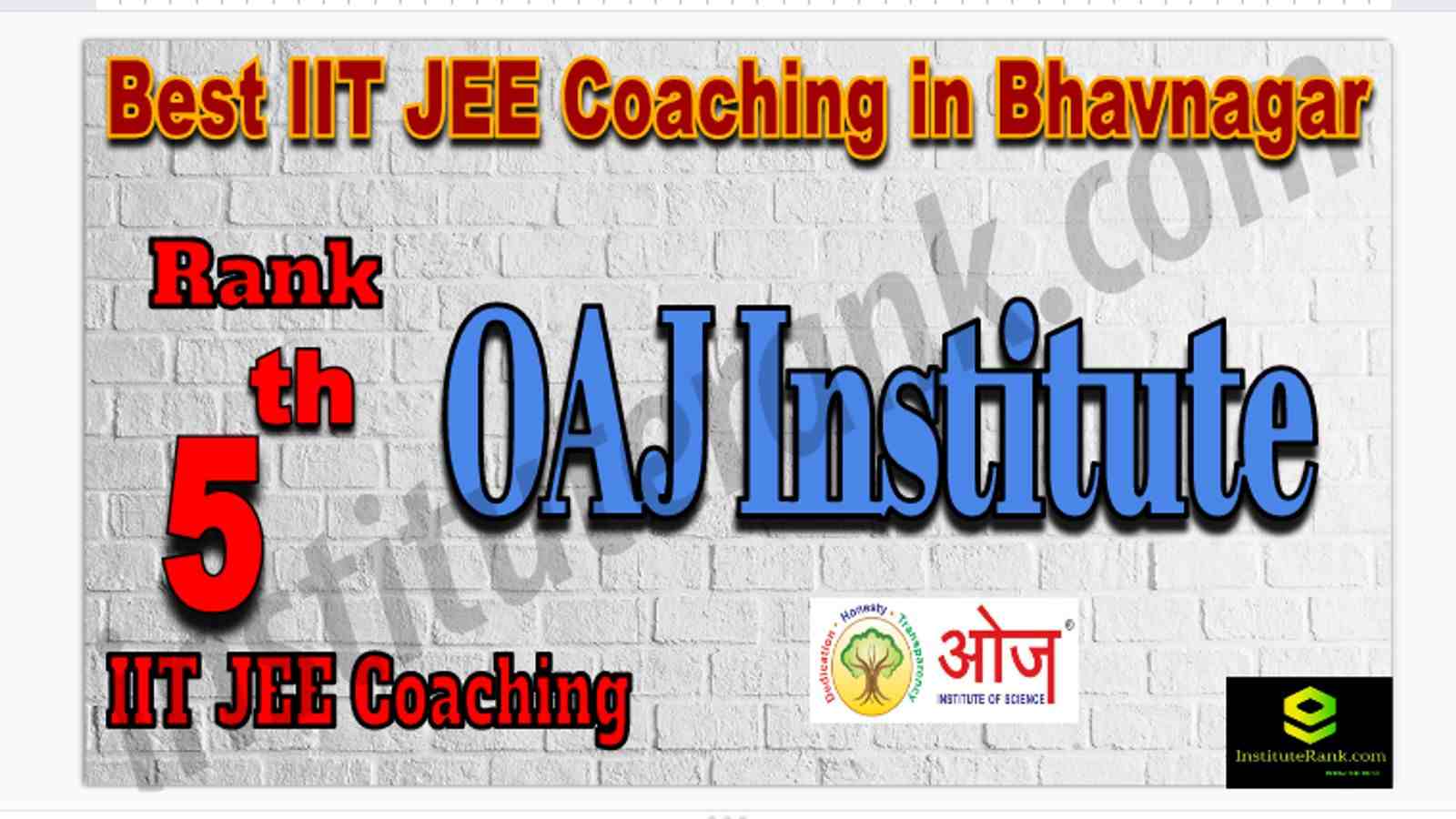 Rank 5th Best IIT JEE Coaching in Bhavnagar