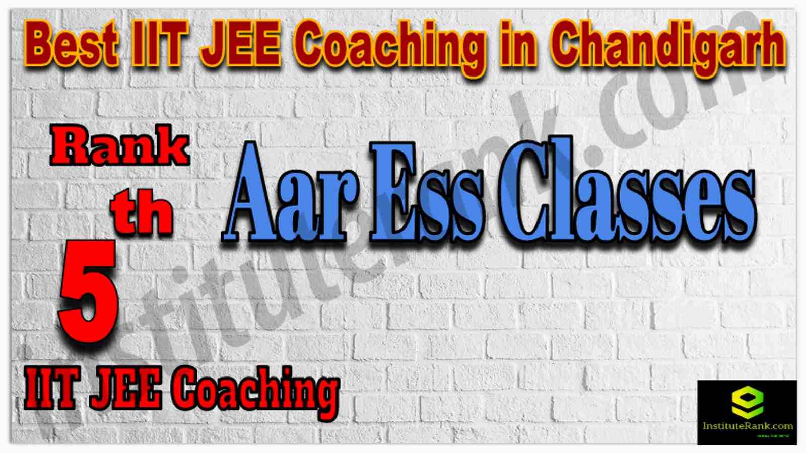 Rank 5th Best IIT JEE Coaching in Chandigarh