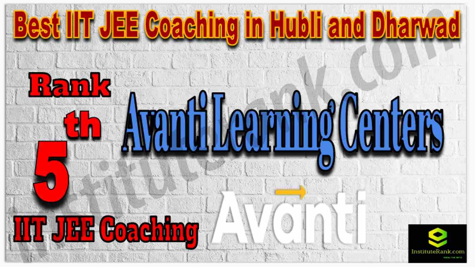 Rank 5th Best IIT JEE Coaching in Hubli and Dharwad