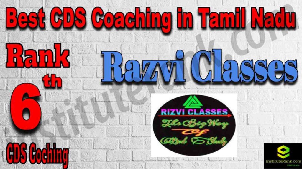 Rank 6 Best CDS Coaching In Tamil Nadu