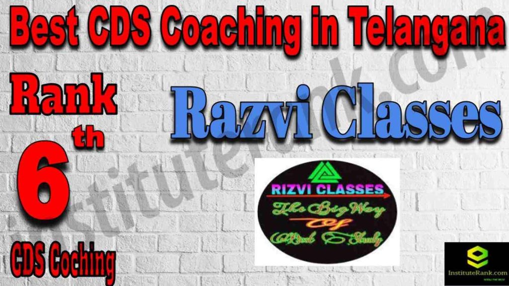 Rank 6 Best CDS Coaching In Telangana Rank 6 Best CDS Coaching In Telangana