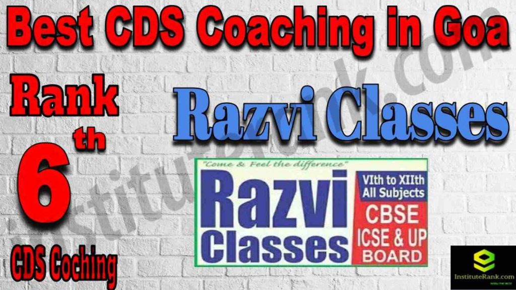 Rank 6 Best CDS Coaching in Goa