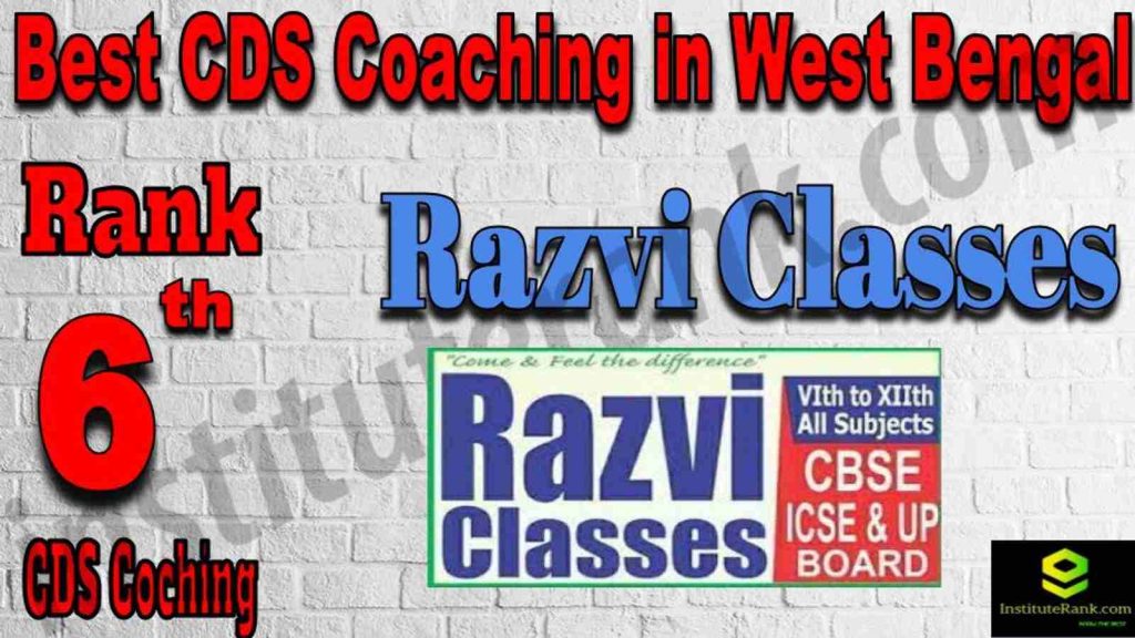 Rank 6 Best CDS Coaching in West Bengal