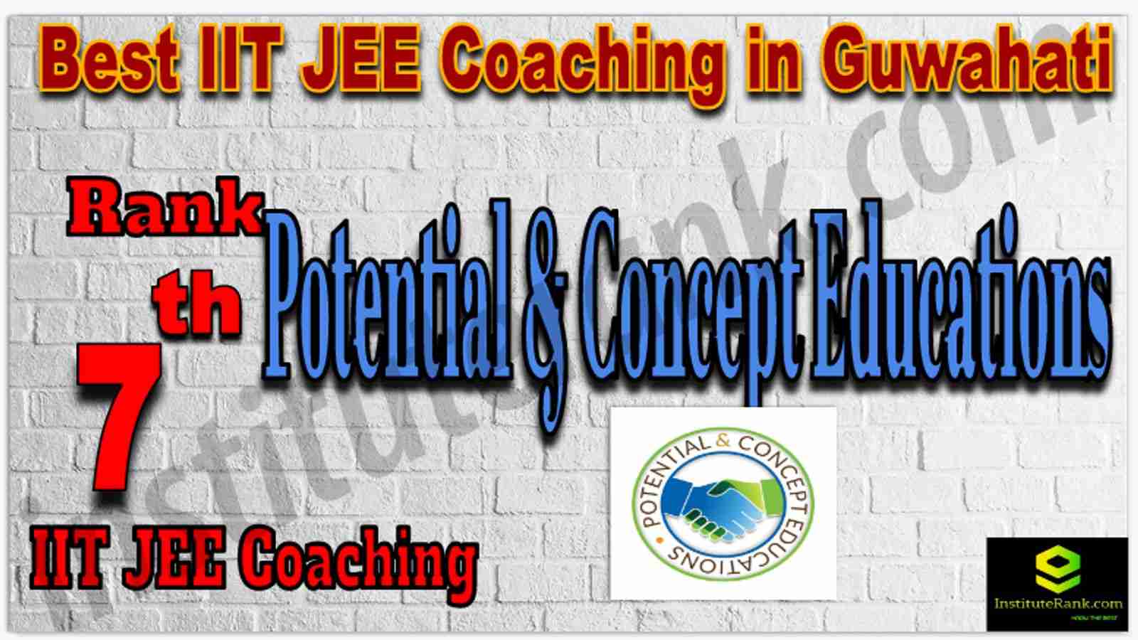 Rank 7th Best IIT JEE Coaching in Guwahati