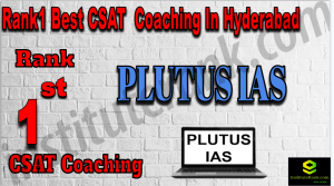 Rank1 Best CSAT Coaching In Hyderabad