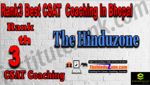 Rank3 Best CSAT Coaching In Bhopal
