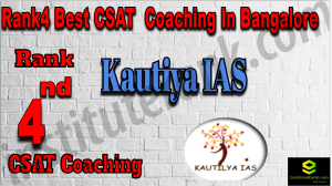 Rank4 Best CSAT Coaching in Bangalore