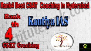 Rank4 Best CSAT Coaching in Hyderabad