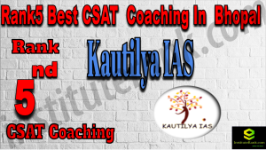 Rank5Best CSAT Coaching in Bhopal