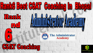 Rank6 Best CSAT Coaching In Bhopal