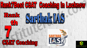 Rank7 Best CSAT Coaching In Lucknow