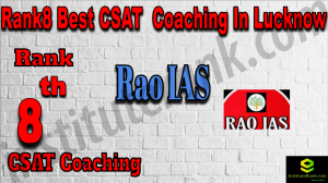 Rank8 Best CSAT Coaching In Lucknow