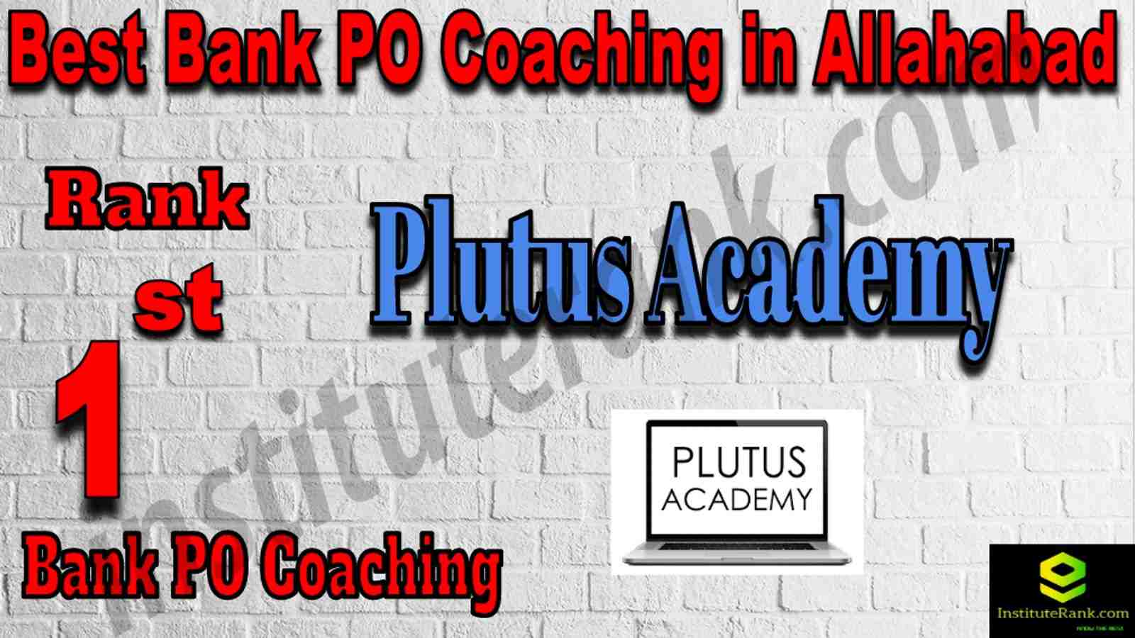1st Best Bank PO Coaching in Allahabad