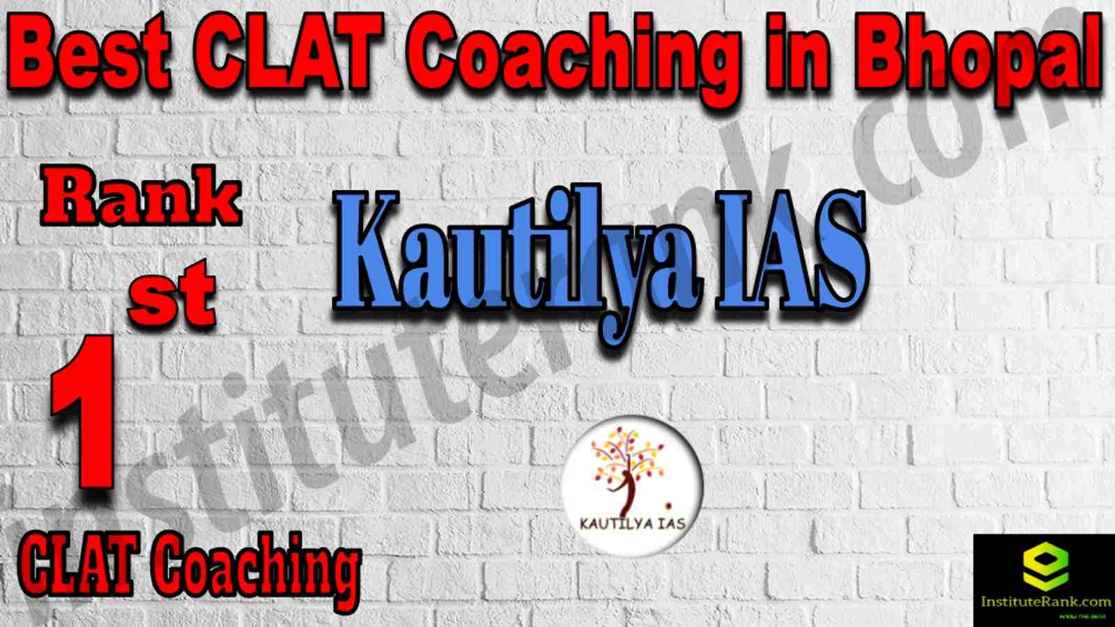 1st Best CLAT Coaching in Bhopal